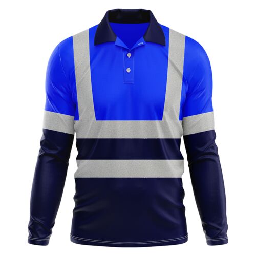 Reflectorized Polo Long Sleeve Thumbnail