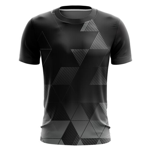 Geometric Design Full Print Sublimation Roundneck Shirt Thumbnail