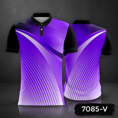 Gradient Design Esport Jersey Uniform Polo Shirt Full Print Sublimation Thumbnail