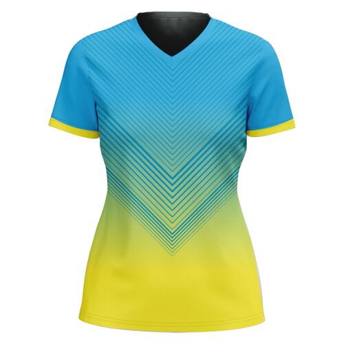 V-neck Volleyball Jersey Full Print Sublimation Thumbnail