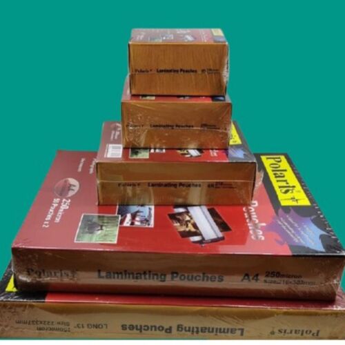 Polaris 125mic Laminating Film 222x362mm (legal 14") 100's Thumbnail