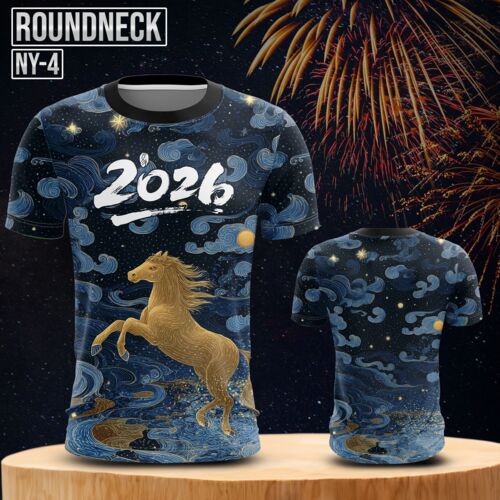 Year of the Horse New Year Shirt Full Print Sublimation Thumbnail
