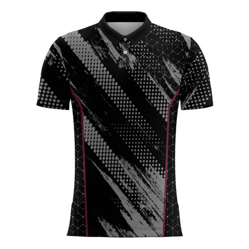 Pickleball Jersey Uniform Full Print Sublimation Polo Shirt Thumbnail