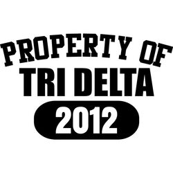 Property of Tri Delta - BP4 Thumbnail