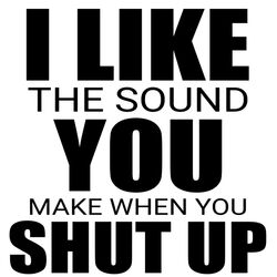 I like the sound you make when you shut up - NGT9 Thumbnail