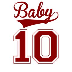 Name in Number Varsity - Baby - NN04 Thumbnail