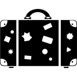 Family Travel Icon - Travel Bag - T3 Thumbnail