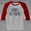 Raglan 3/4 Roundneck Shirt (Gray Body) Thumbnail