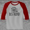 Raglan 3/4 Roundneck Shirt (Gray Body) Thumbnail