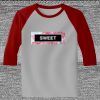 Raglan 3/4 Roundneck Shirt (Gray Body) Thumbnail