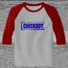 Raglan 3/4 Roundneck Shirt (Gray Body) Thumbnail