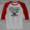 Raglan 3/4 Roundneck Shirt (Gray Body) Thumbnail