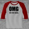 Raglan 3/4 Roundneck Shirt (Gray Body) Thumbnail