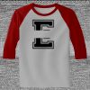Raglan 3/4 Roundneck Shirt (Gray Body) Thumbnail
