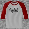 Raglan 3/4 Roundneck Shirt (Gray Body) Thumbnail
