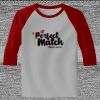 Raglan 3/4 Roundneck Shirt (Gray Body) Thumbnail