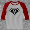 Raglan 3/4 Roundneck Shirt (Gray Body) Thumbnail