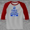 Raglan 3/4 Roundneck Shirt (Gray Body) Thumbnail