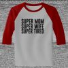 Raglan 3/4 Roundneck Shirt (Gray Body) Thumbnail