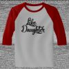 Raglan 3/4 Roundneck Shirt (Gray Body) Thumbnail