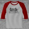 Raglan 3/4 Roundneck Shirt (Gray Body) Thumbnail
