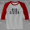 Raglan 3/4 Roundneck Shirt (Gray Body) Thumbnail