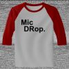 Raglan 3/4 Roundneck Shirt (Gray Body) Thumbnail
