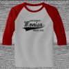 Raglan 3/4 Roundneck Shirt (Gray Body) Thumbnail