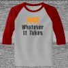 Raglan 3/4 Roundneck Shirt (Gray Body) Thumbnail