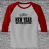 Raglan 3/4 Roundneck Shirt (Gray Body) Thumbnail