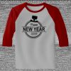 Raglan 3/4 Roundneck Shirt (Gray Body) Thumbnail