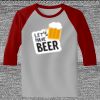 Raglan 3/4 Roundneck Shirt (Gray Body) Thumbnail