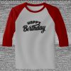Raglan 3/4 Roundneck Shirt (Gray Body) Thumbnail