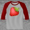 Raglan 3/4 Roundneck Shirt (Gray Body) Thumbnail