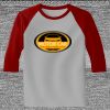 Raglan 3/4 Roundneck Shirt (Gray Body) Thumbnail