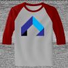 Raglan 3/4 Roundneck Shirt (Gray Body) Thumbnail