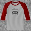 Raglan 3/4 Roundneck Shirt (Gray Body) Thumbnail