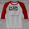 Raglan 3/4 Roundneck Shirt (Gray Body) Thumbnail