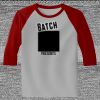 Raglan 3/4 Roundneck Shirt (Gray Body) Thumbnail