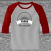 Raglan 3/4 Roundneck Shirt (Gray Body) Thumbnail