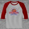 Raglan 3/4 Roundneck Shirt (Gray Body) Thumbnail