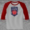 Raglan 3/4 Roundneck Shirt (Gray Body) Thumbnail