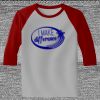 Raglan 3/4 Roundneck Shirt (Gray Body) Thumbnail